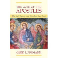 Gerd Ludemann Famous book cover page with color drawings of The twelve apostles of Jesus Christ Christian religious image