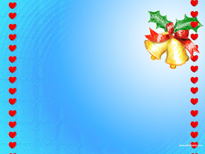 Christmas bells ranging picture for power point template(PPT) background pictures for Christian for Christmas day free download