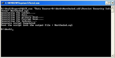 Technical Issues Solutions Generate Script Export Data From Sql Ce Compact Edition 3 5