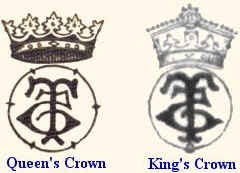 king and queens crown ; liken unto the spears at st johns were i was confirmed ;