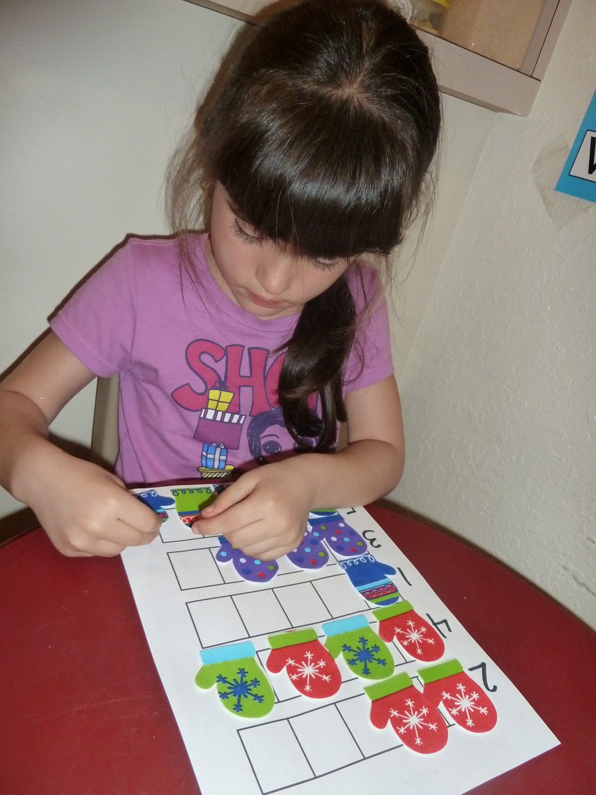 Mom to 2 Posh Lil Divas January Winter Theme M is for Mitten Marble