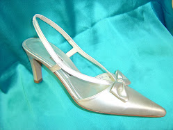 Zapato abierto con lazo para hacer de encargo Tiffany