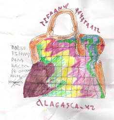 Bolso Tiffany para hacer de encargo multicolor.