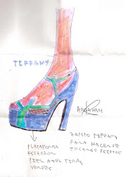 Zapato Tiffany para hacer de encargo pee toe