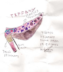 Zapato Tiffany para hacer de encargo