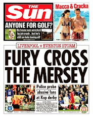The Rupert Murdoch-'owned' London tabloid the SUN, front page.Tues 1 April 2008
