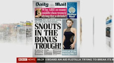 Daily Mail aid to UK CLEGGERON about 'fat cats' salaries is a fraud. They do NOT tell the truth