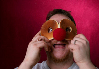 Ahhh pancakes....the ultimate finger food!