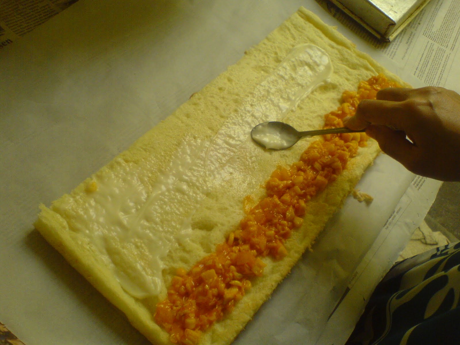 Fitrah Kitchen Cara membuat roti gulung jagung