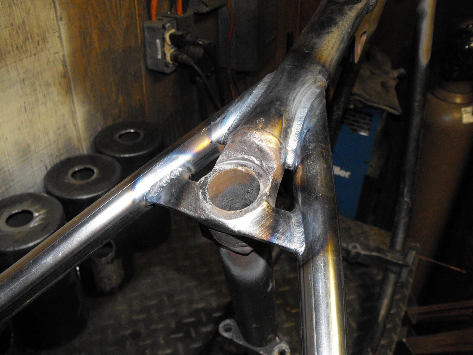 Elswick Cycles Shovelhead Swingarm Frame Hardtail Conversion