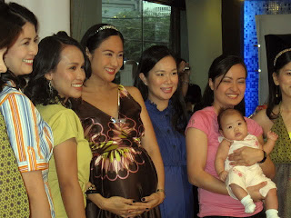 Kim at Tintin Bersola's Baby Shower Party