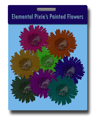 black and white flowers with color. free flower printable color