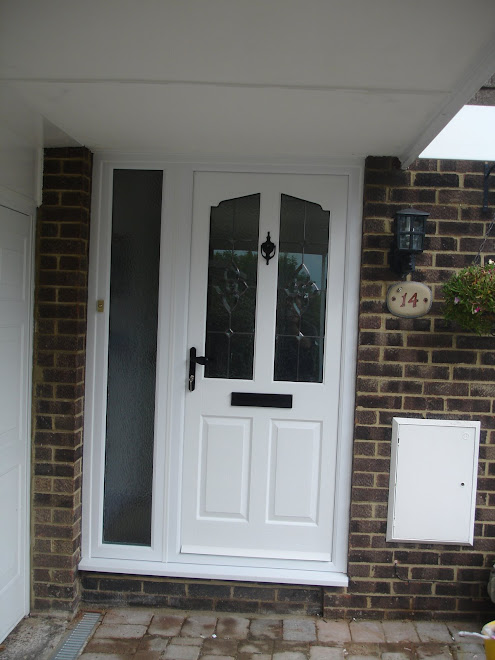 White Composite Door