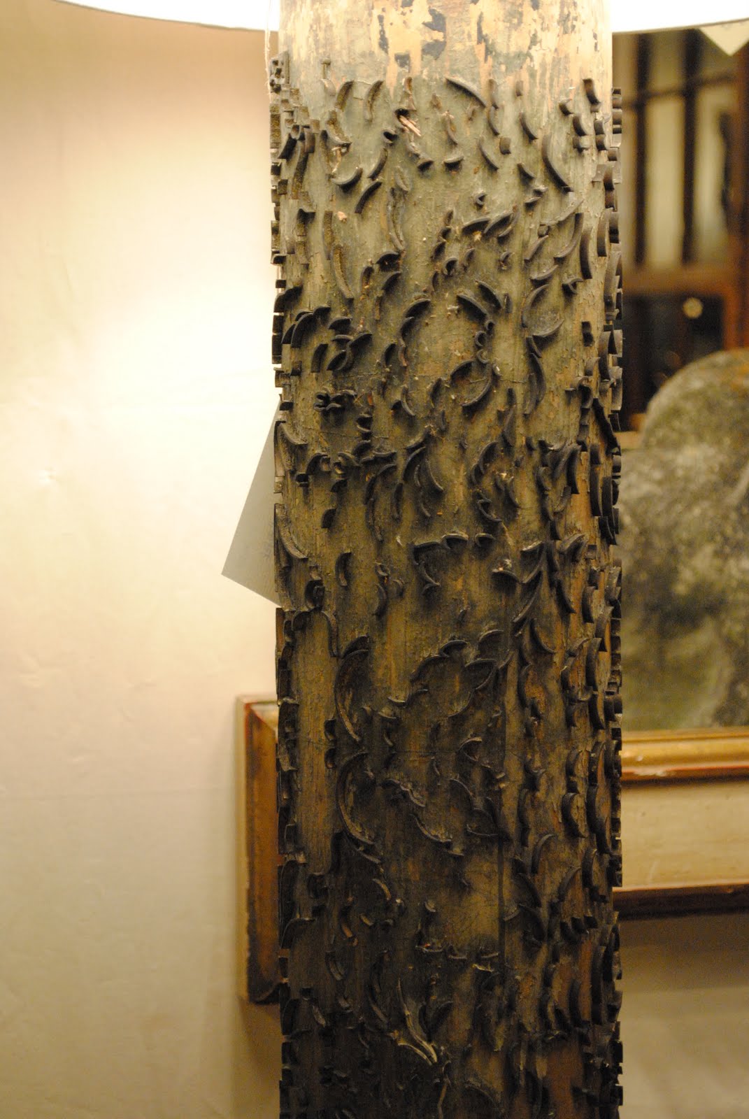 a perfect gray antique wallpaper rollers