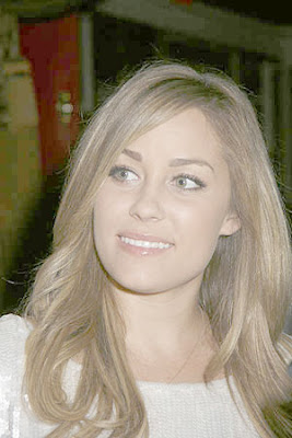 Lauren Conrad Virgin America's First Flight
