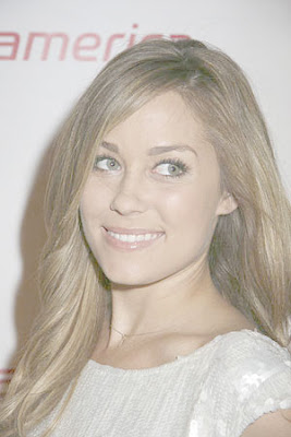 Lauren Conrad Virgin America's First Flight
