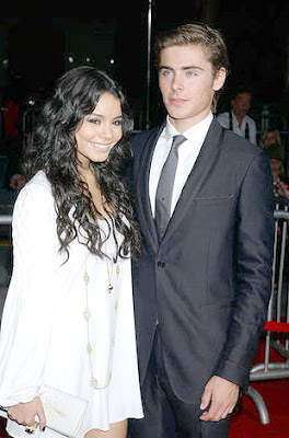 Vanessa Hudgens and Zac Efron