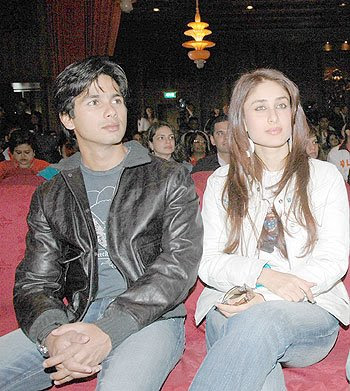 Kareena Kapoor and Shahid Kapoor