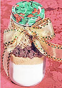 Christmas Cookie Recipes in a Jar