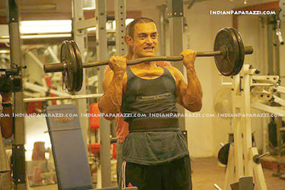 Aamir Khan Ghajini Body Pics