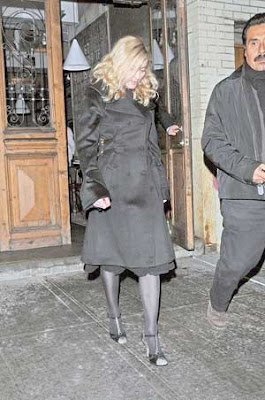 Madonna Leaving New York Restaurant Pictures