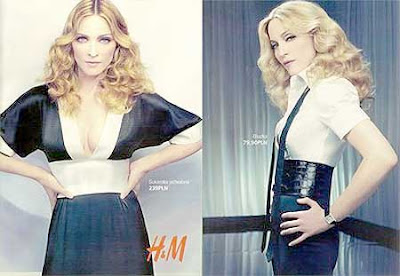 Madonna H and M Ads Photos