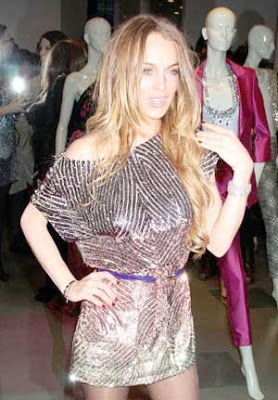 Lindsay Lohan The New York Store Opening Celebration Matthew Williamson Pictures