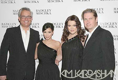 Kim Kardashian Badgley Mischka Show Photos