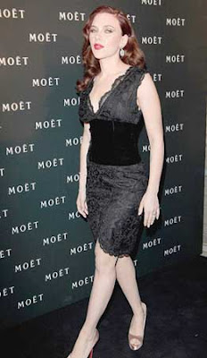 Scarlett Johansson Moet and Chando Photos