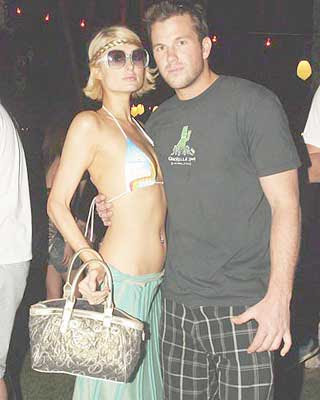 Paris Hilton Bikini Coachella Music Festival Pictures