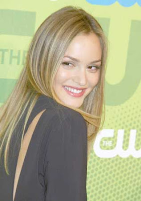 Leighton Meester CW Network 2009 UpFront Party Pictures