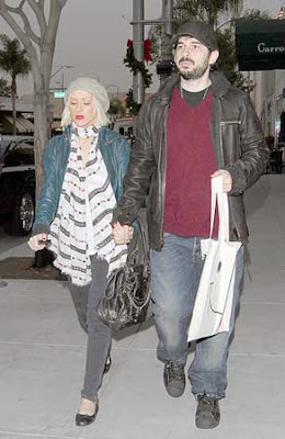 Christina Aguilera and Jordan Bratman