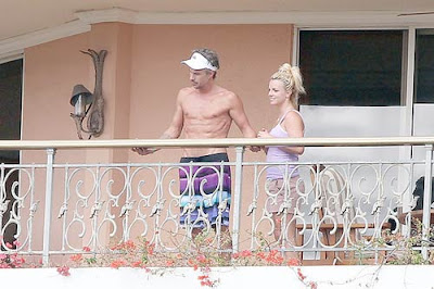 Britney Spears and Jason Trawick