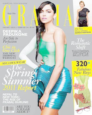 Deepika Padukone Grazia Magazine February 2011