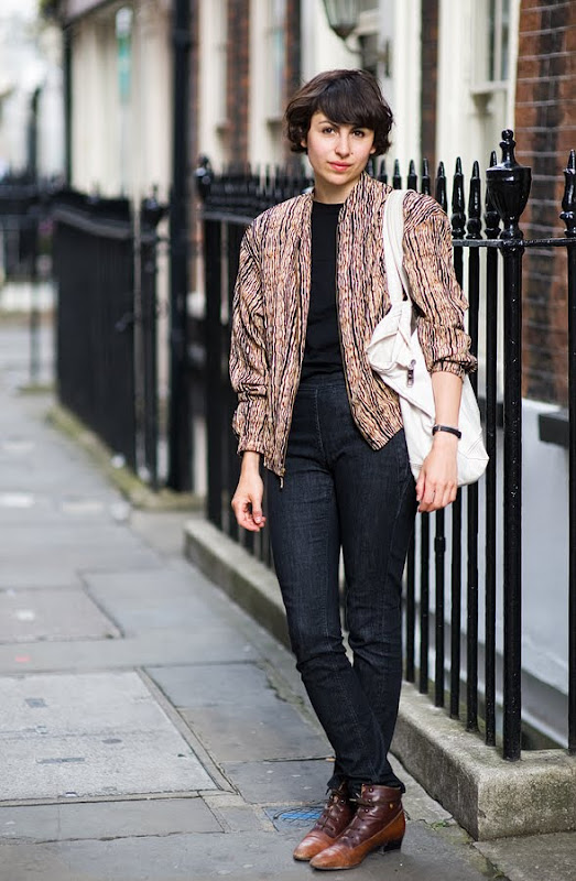 Vanessa Jackman: London Street Style.French Rules