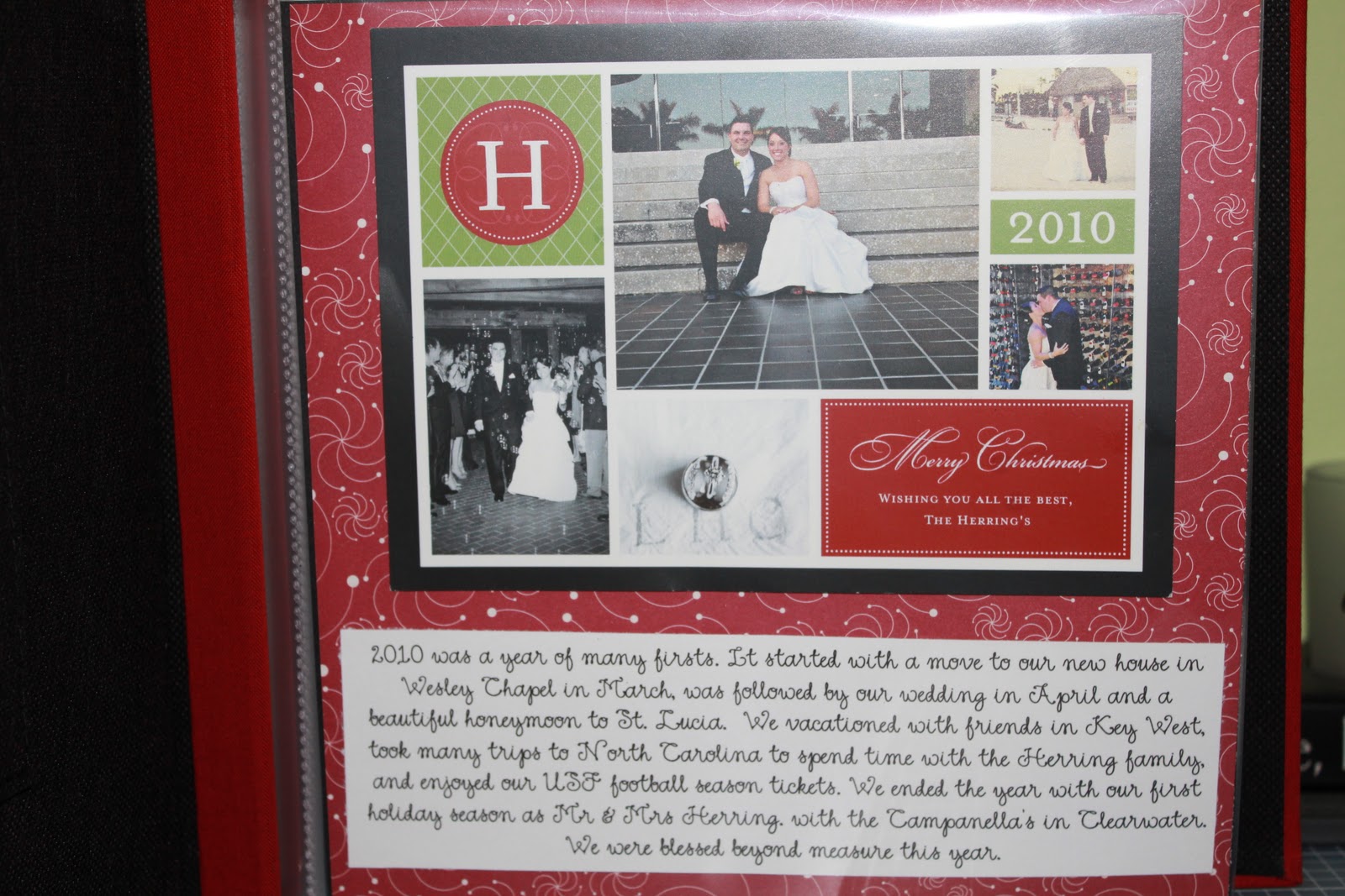 Simply Made...with Love: Christmas Card Album