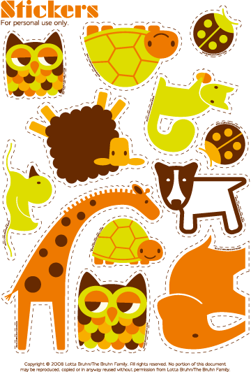 [animal+stickers]