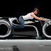 Custom-built, street-legal Tron Light Cycle