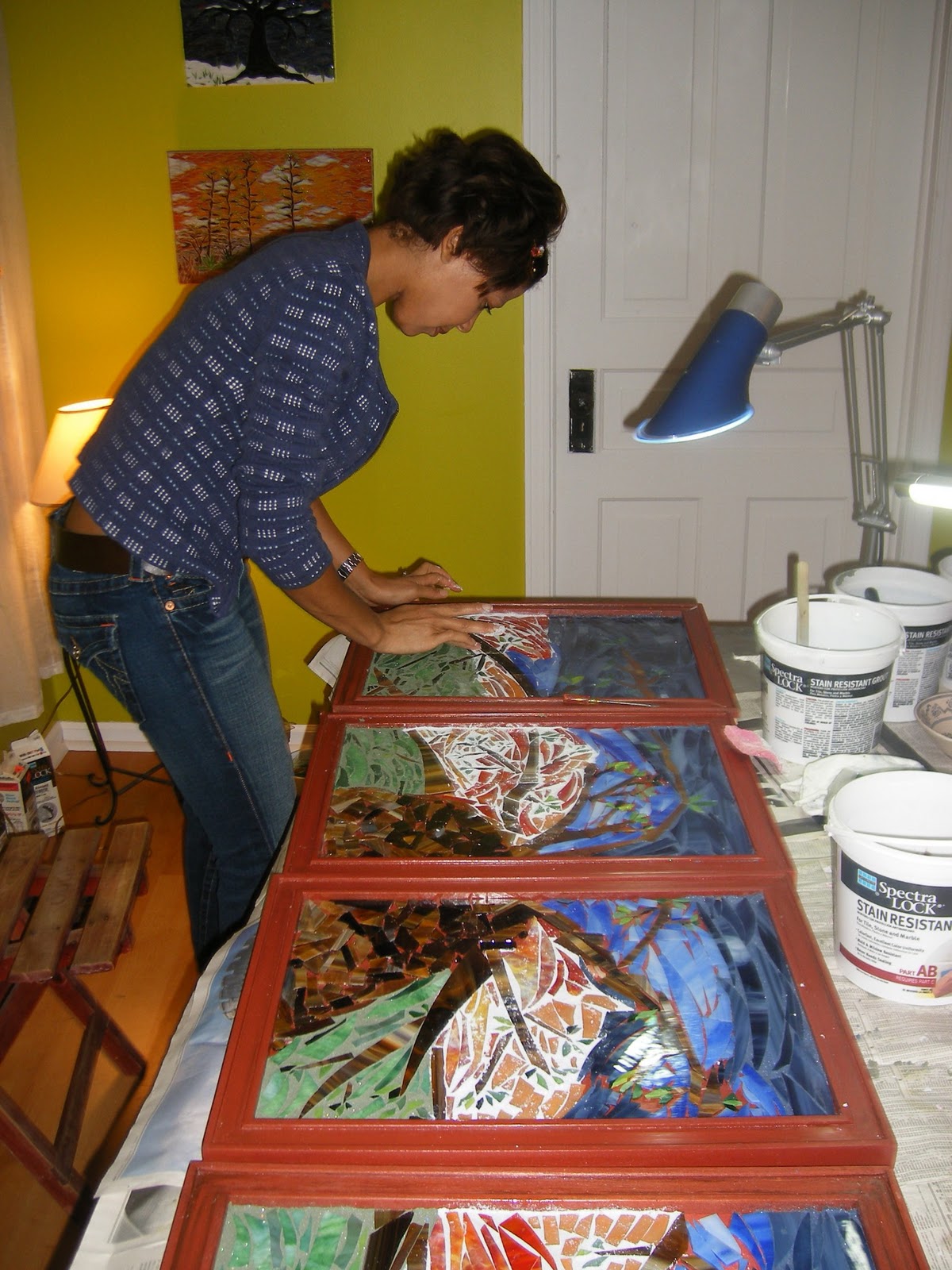 GLASS SHACK STUDIO (734) 9044663 MOSAIC CLASSES IN DOWNTOWN ANN ARBOR