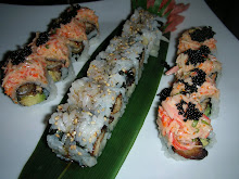 Thunder Roll topped with Black Caviar