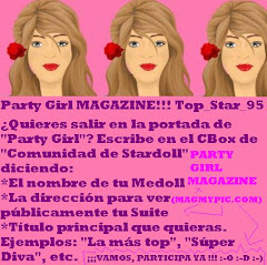 Aparece en la portada "Party Girl"!!!