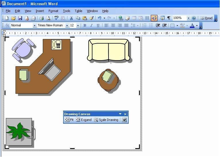 Digital World Drawing Canvas