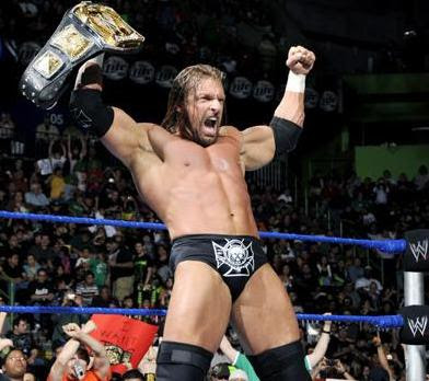 Triple H nombrado luchador más sobrevalorado de todos los tiempos según UGO.com. Triple+h+celebra