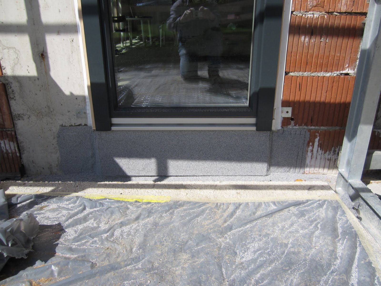Rehgraben Abdichtung Fenster unten