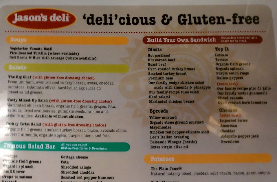 Gluten Free Durham Jason's Deli, Restaurant Review