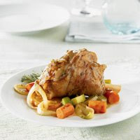 Orange Braised Lamb Shanks