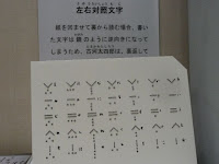 左右対称文字