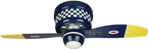 Craftmade WB242BS Black Sheep Warplane Ceiling Fan