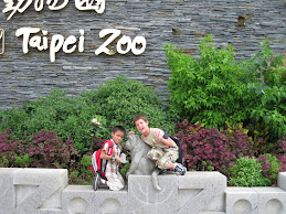 The boys at the zoo