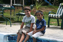 Checking out the pool